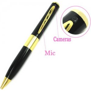 Spy Camera Pen Support Audio + Video Recording with Maximum 8G